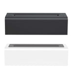 DQ711 Diffuseur d'aromathérapie à flamme silencieux humidificateur d'air USB, DQ711 Noir, DQ711 Blanc