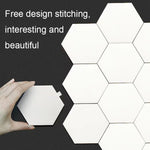RVB Symphonie Hexagone Lumières DIY Lampe Murale Ambiante Chevet Lumière Intelligente Nid d'Abeille, lot de 10, lot de 12