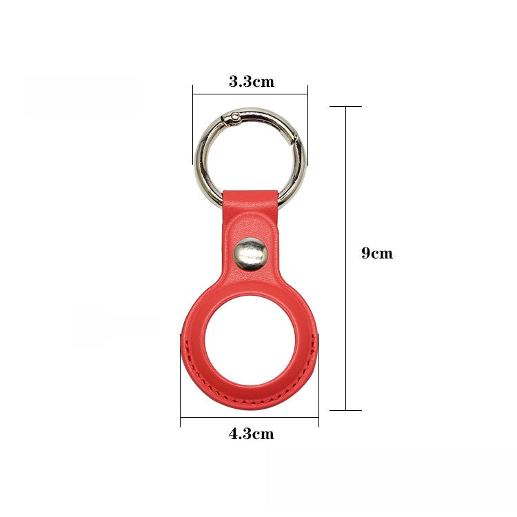 Pour localisateur de traqueur AirTag 2e génération / AirTag 1re génération, étui de protection en similicuir
