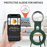 Pour localisateur de traqueur AirTag 2e génération / AirTag 1re génération, étui de protection en similicuir