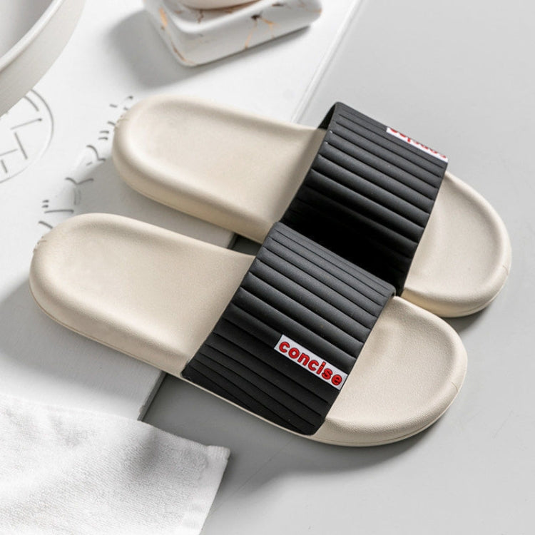 Chaussons homme et femme pour salle de bain, tongs d'intérieur à semelle souple, 42/43