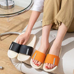 Chaussons homme et femme pour salle de bain, tongs d'intérieur à semelle souple, 42/43