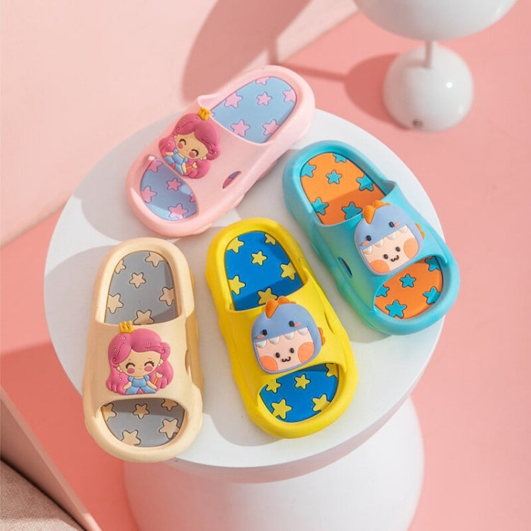 Chaussons enfants à semelle souple antidérapante avec motif cartoon, 26-27 longueur intérieure 15,5 cm, 28-29 longueur intérieure 16,5 cm, 30-31 longueur intérieure 17,5 cm, 32-33 longueur intérieure 18,5 cm, 34-35 longueur intérieure 19,5 cm