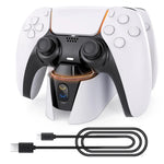 Pour les manettes PS5, contactez le chargeur de manette de jeu à double station de charge.