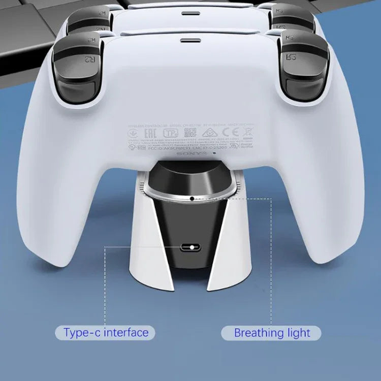Pour les manettes PS5, contactez le chargeur de manette de jeu à double station de charge.