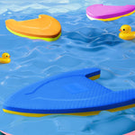 Planche flottante de natation EVA pour enfants, aides à la pratique de la natation, bleu jaune, vert jaune, orange jaune
