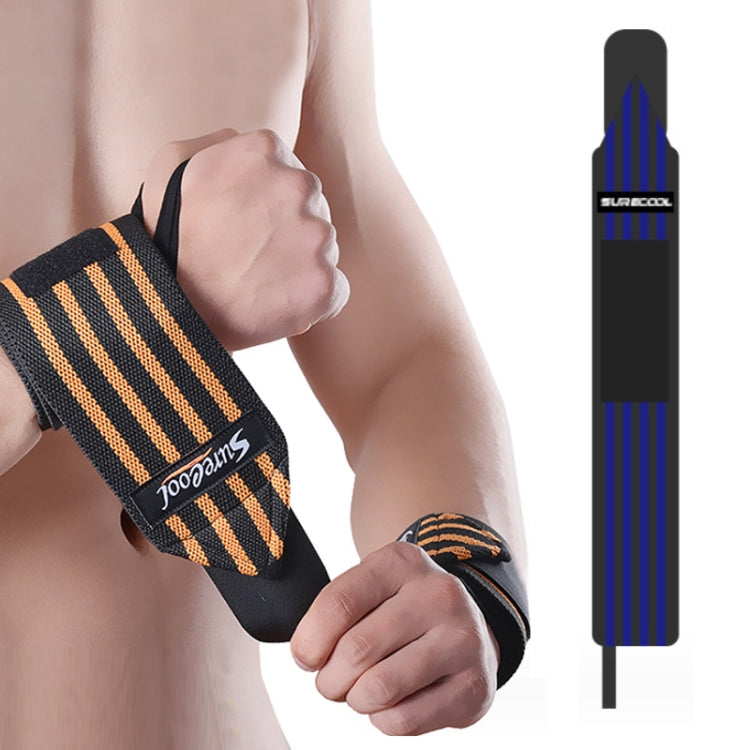 Bandes de poignet de sport SURECOOL 50x8 cm pour haltérophilie, sangles d'entraînement