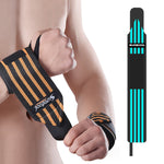 Bandes de poignet de sport SURECOOL 50x8 cm pour haltérophilie, sangles d'entraînement