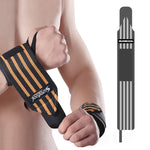Bandes de poignet de sport SURECOOL 50x8 cm pour haltérophilie, sangles d'entraînement