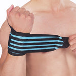Bandes de poignet de sport SURECOOL 50x8 cm pour haltérophilie, sangles d'entraînement