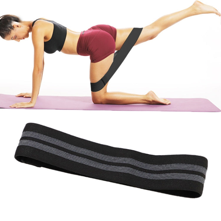Bande de résistance pour squat et lifting des fessiers, bande élastique fitness