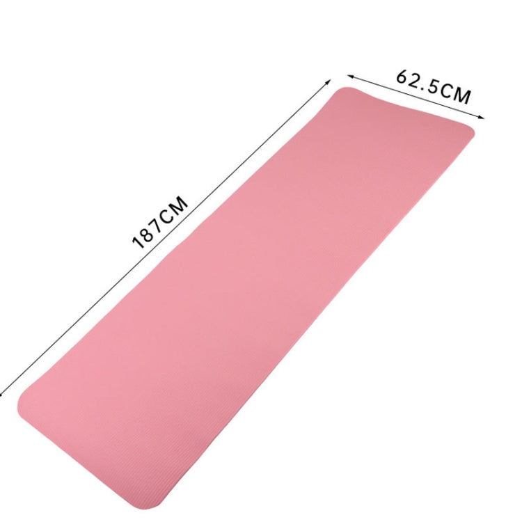 Tapis de yoga NBR 187 x 62,5 x 0,8 cm élargi et épaissi, antidérapant pour danse et fitness