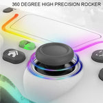 Poignée sans fil Bluetooth lumineuse Dazzle Color Light pour PS4