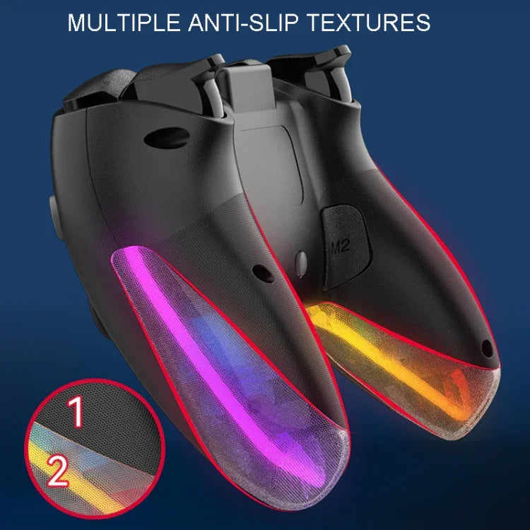 Poignée sans fil Bluetooth lumineuse Dazzle Color Light pour PS4