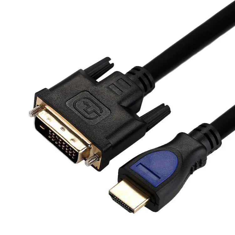 Câble HD bidirectionnel HDMI 3m vers DVI 24+1P 1080P pour connecter un ordinateur à un moniteur, HDMI vers DVI