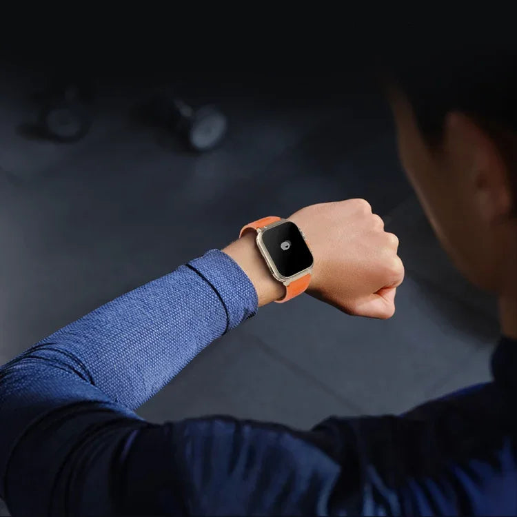 Montre connectée A70 1,96 pouces, surveillance de la santé, multifonctionnelle, étanche IP68, appels Bluetooth, Noir, Orange
