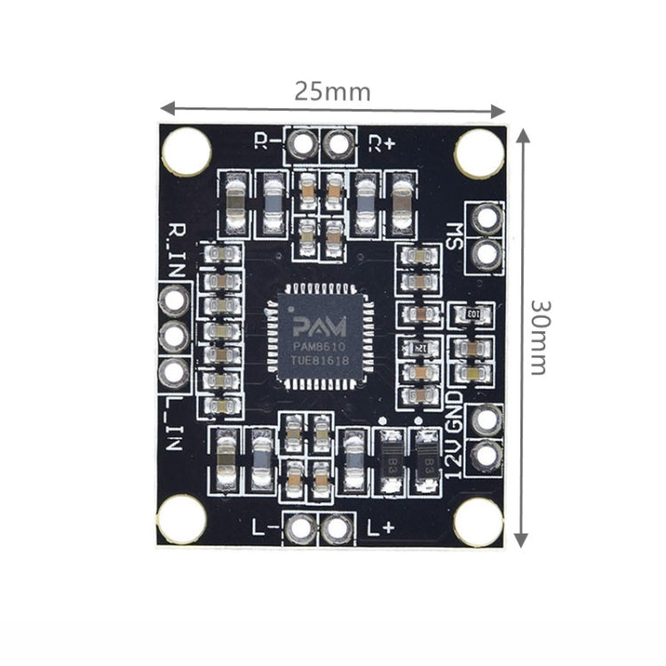 XH-M181 PAM8610 Carte Amplificateur Numérique 2x15W Amplificateur Deux Canaux, 2x15W Deux Canaux