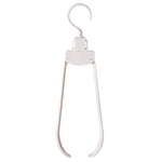 Cintre de voyage pliable en plastique, portable, avec larges épaules, séchoir sans traces