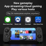 Manette de jeu rétractable Bluetooth D6 à double capteur Hall et six axes somatosensoriel pour Android/iPhone/Switch, D6 Noir, D6 Blanc Noir, D6 Blanc Rouge