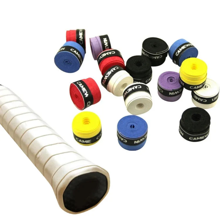 CAMEWIN 1 pièce Surgrip de raquette de tennis en PU Antidérapant Absorbant la sueur Bande douce pour main