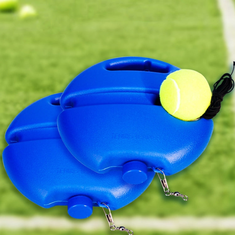 Dispositif d'entraînement au tennis avec base et balle, rebondisseur d'auto-apprentissage au tennis