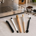 Kit de Nettoyage pour Machine à Café Brosse de Nettoyage pour Moulin à Café, Type A 5-en-1, Type B 4-en-1, Type C 3-en-1, Type D 4-en-1, Type E 4-en-1, Type F 4-en-1, Type G 14-en-1, Type H 4-en-1