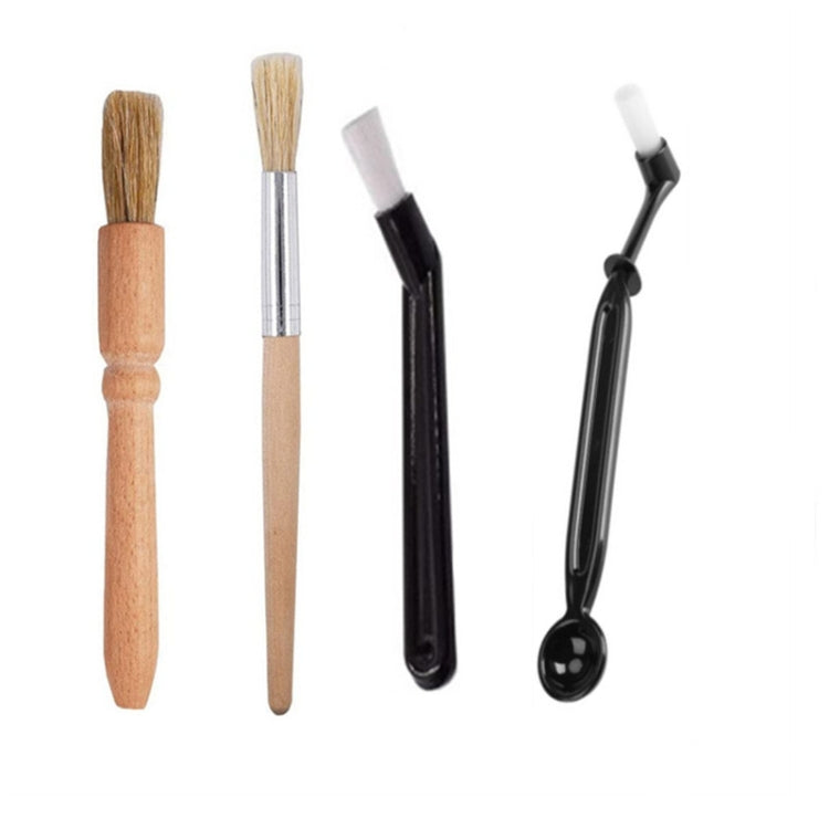Kit de Nettoyage pour Machine à Café Brosse de Nettoyage pour Moulin à Café, Type A 5-en-1, Type B 4-en-1, Type C 3-en-1, Type D 4-en-1, Type E 4-en-1, Type F 4-en-1, Type G 14-en-1, Type H 4-en-1