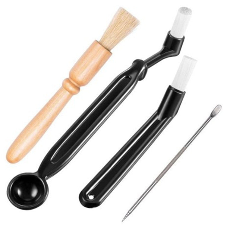 Kit de Nettoyage pour Machine à Café Brosse de Nettoyage pour Moulin à Café, Type A 5-en-1, Type B 4-en-1, Type C 3-en-1, Type D 4-en-1, Type E 4-en-1, Type F 4-en-1, Type G 14-en-1, Type H 4-en-1