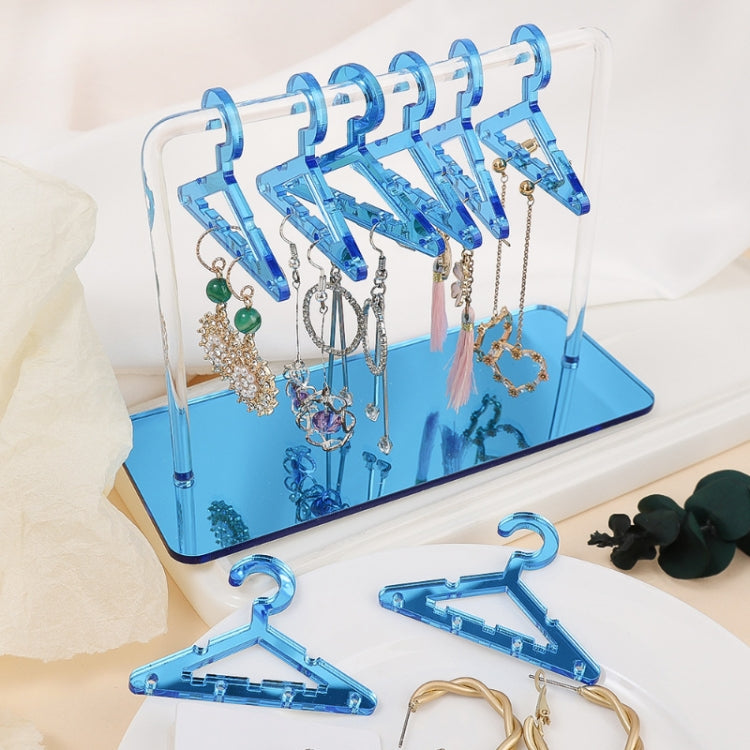 Présentoir support de rangement de boucles d'oreilles en acrylique de style cintre