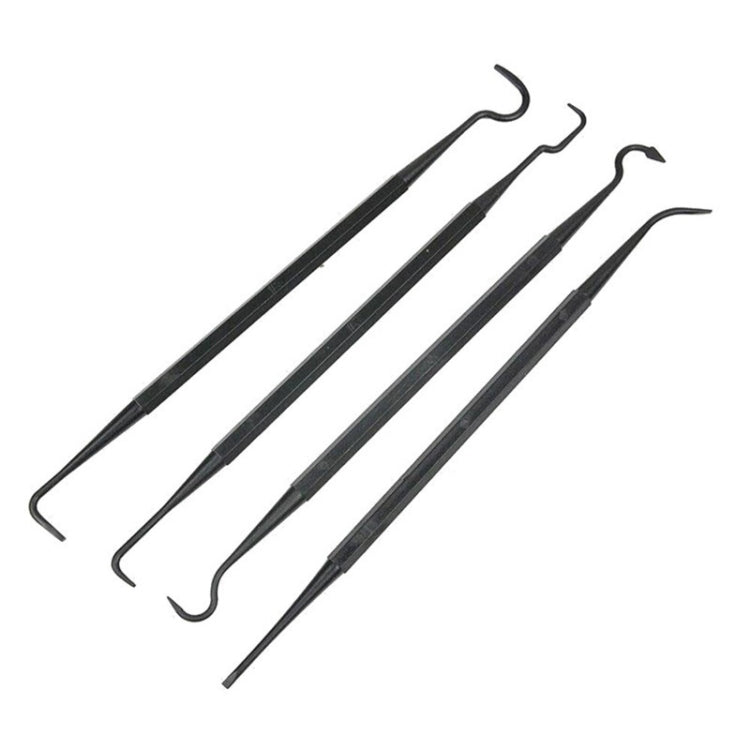 Brosse métallique à double embout pour le nettoyage de détails, le laitier de soudure et la rouille