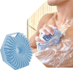 Brosse de douche en silicone pour le corps
