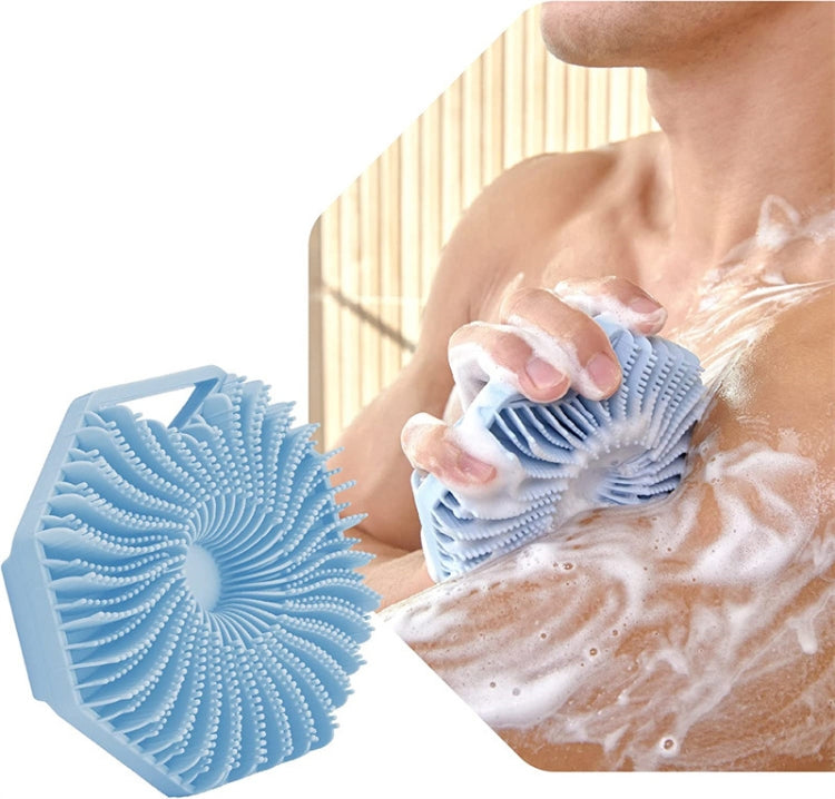 Brosse de douche en silicone pour le corps