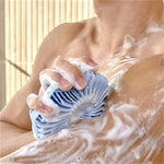 Brosse de douche en silicone pour le corps