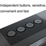 Enceinte Bluetooth Sans Fil de Bureau avec Effet Lumineux RGB Coloré Long USB, Q6
