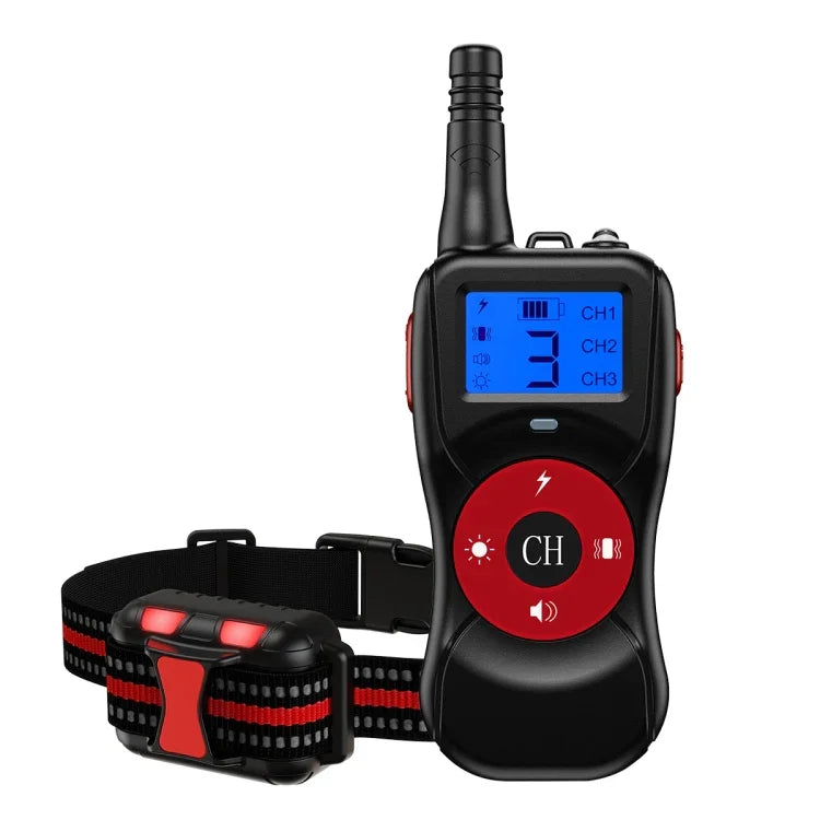 Appareil d'entraînement intelligent pour chiens avec télécommande électronique, étanche, anti-aboiements, pour un chien, pour deux chiens