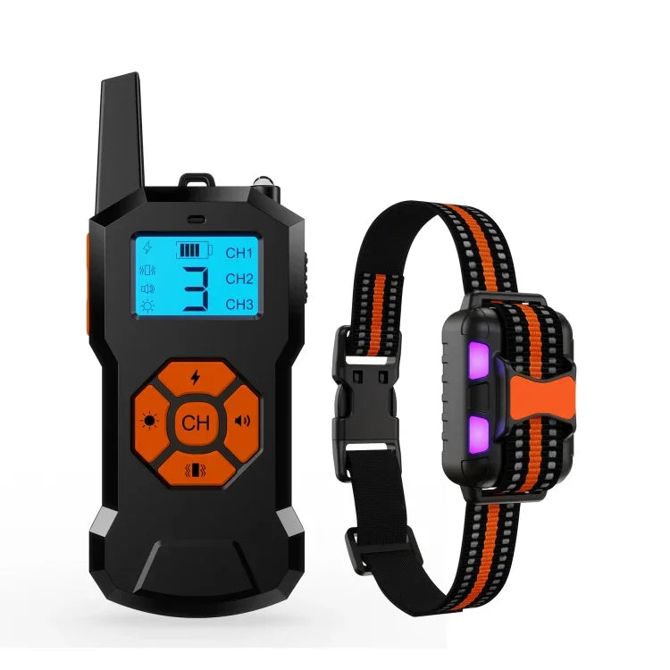 Dispositif d'entraînement électronique pour chien à télécommande Collier de dressage antichoc pour animal de compagnie, pour un chien, récepteur