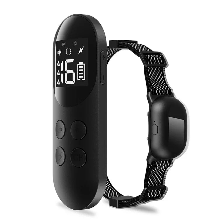 Collier de dressage électrique étanche intelligent pour animaux de compagnie avec télécommande, pour un chien, pour deux chiens