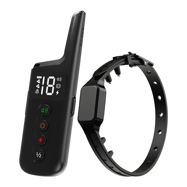 Collier de dressage électrique puissant enveloppant pour animaux, récepteur + télécommande, récepteur seul