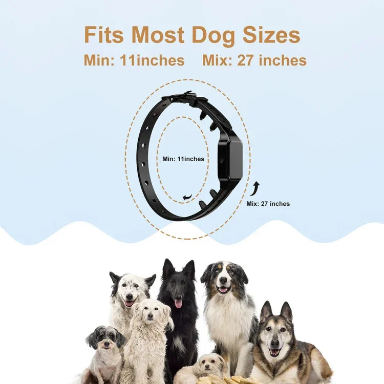 Pet Wrap-around Electric Shock Column Powerful Electronic Training Collar, Receiver + Remote, Only Receiver