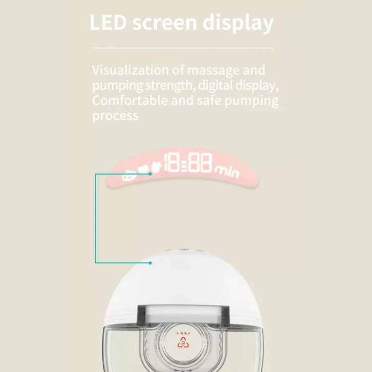 Tire-lait Électrique Portable avec Écran LED, 3 Modes et 12 Niveaux, S21 Simple, S21 Double