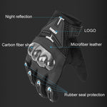 Gants de moto SOMAN anti-chute, respirants, antidérapants en fibre de carbone, M, L, XL, XXL