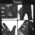 Gants de moto SOMAN anti-chute, respirants, antidérapants en fibre de carbone, M, L, XL, XXL
