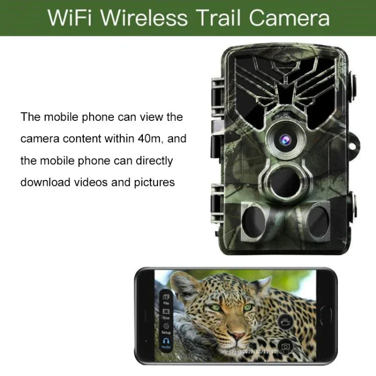 Caméra de suivi infrarouge Suntek WiFi830 APP+WiFi 24MP, contrôle sans fil Bluetooth, WiFi830