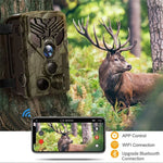 Caméra de suivi infrarouge Suntek WiFi830 APP+WiFi 24MP, contrôle sans fil Bluetooth, WiFi830