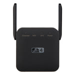 Amplificateur Wi-Fi 2.4G 300M répéteur WiFi longue portée amplificateur de signal sans fil, prise US blanc, prise EU blanc, prise UK blanc, prise US noir, prise EU noir, prise UK noir