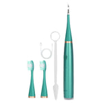 Accessoires pour détartreur dentaire tête de remplacement, blanc basique, blanc exclusif, noir basique, noir exclusif, vert basique, vert exclusif, 5 têtes de brosse à dents blanches, 5 têtes de brosse à dents noires, 5 têtes de brosse à dents vertes