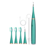 Accessoires pour détartreur dentaire tête de remplacement, blanc basique, blanc exclusif, noir basique, noir exclusif, vert basique, vert exclusif, 5 têtes de brosse à dents blanches, 5 têtes de brosse à dents noires, 5 têtes de brosse à dents vertes