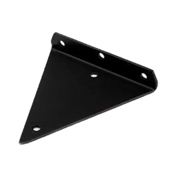 Support triangulaire invisible porteur pour étagère murale avec vis, 140x130mm noir, 170x130mm noir, 230x170mm noir, 280x170mm noir, 140x130mm blanc, 170x130mm blanc, 230x170mm blanc, 280x170mm blanc