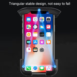 Support téléphone vélo avec rotation à 360 degrés et clip verrouillable