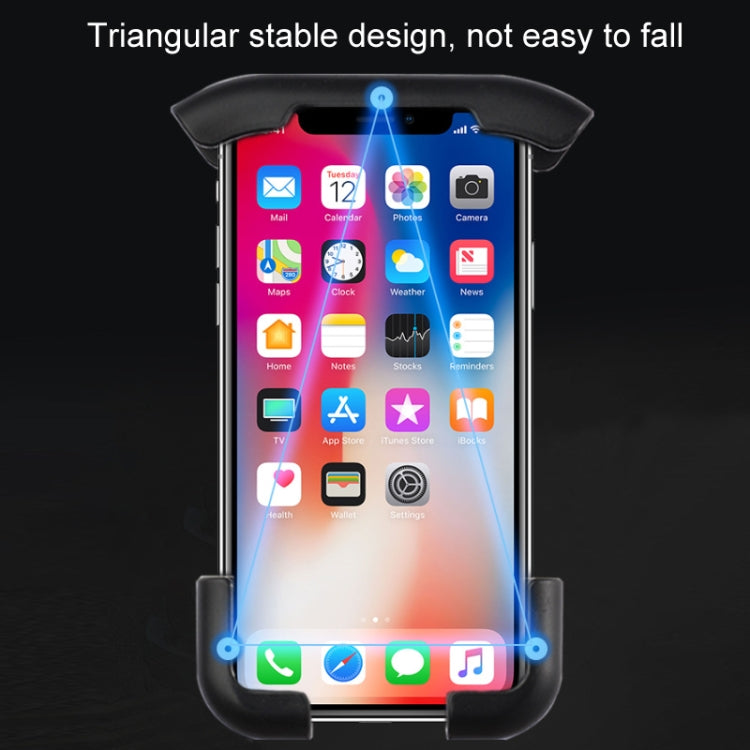Support téléphone vélo avec rotation à 360 degrés et clip verrouillable